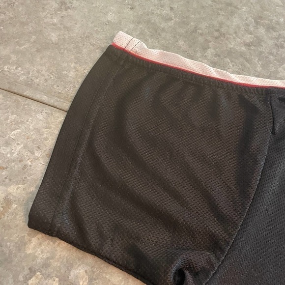 Vintage K-Swiss Jersey Shirt Womens Small Medium USA V-Neck Embroidered Black - Picture 12 of 14